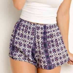 Brandy Melville Boho Soft Shorts